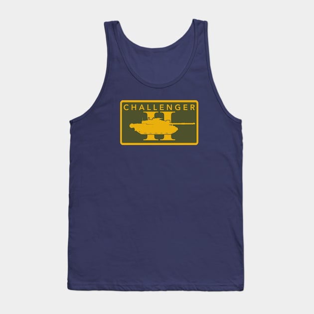 Challenger 2 Patch Tank Top by TCP